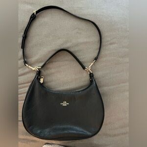 Coach Pebbled Leather Hobo Crossbody